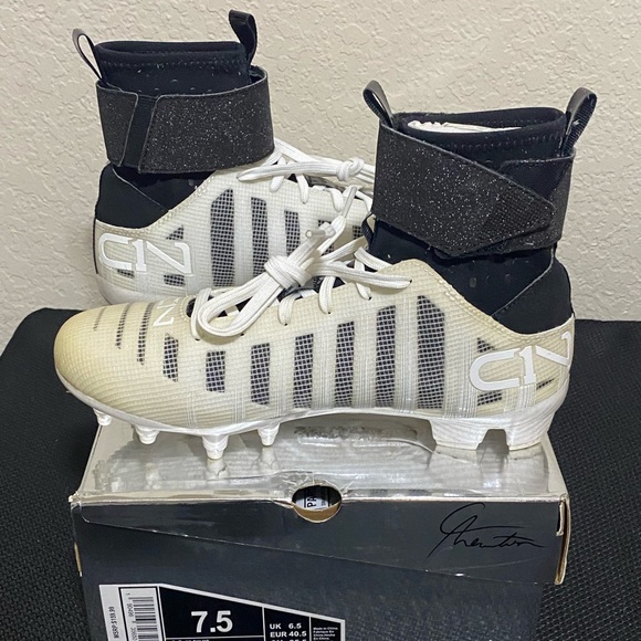 Mens Under Armour C1N MC Football Cleats sz 7.5 Cam Newton - Picture 2 of 6